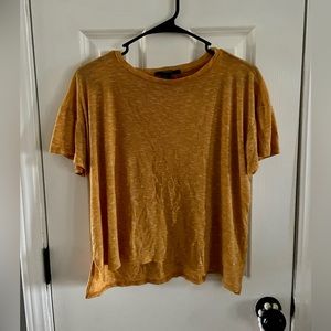 Forever 21 Mustard Crop Top